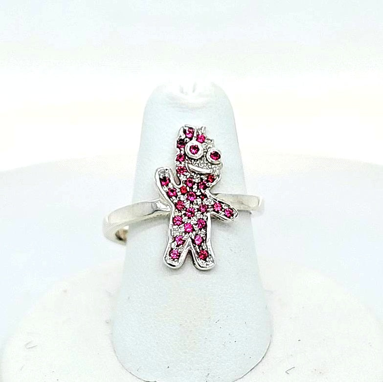 Pink Sour Patch Kid Ring