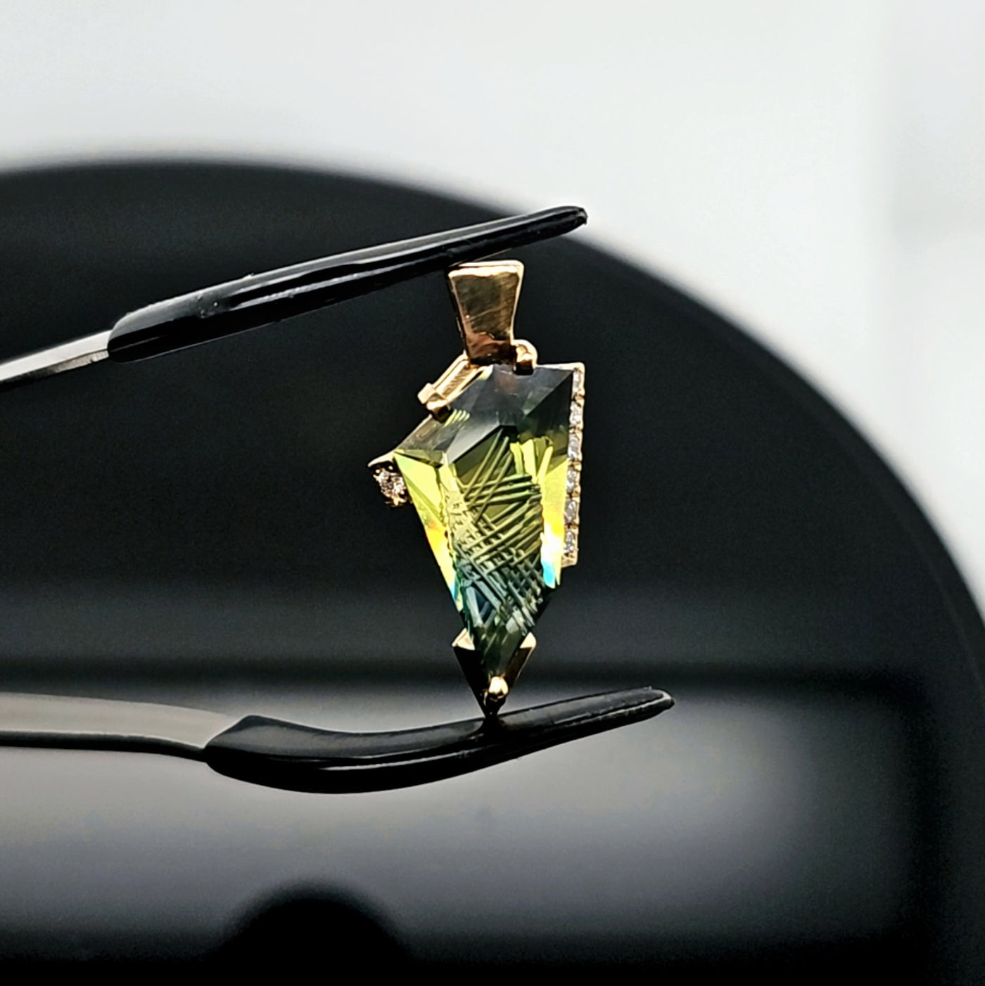 Sapphire and Diamond Pendant