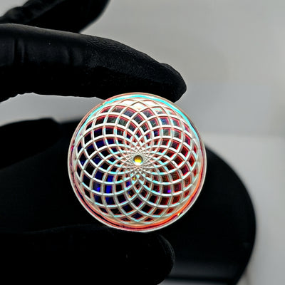 Dichroic Glass Rounds